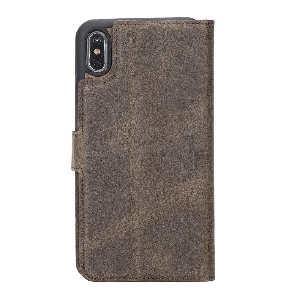 Double Magic Wallet iPhone X Series Genuine Leather Case - DMW