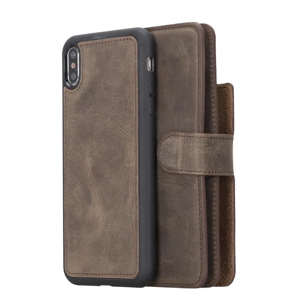 Double Magic Wallet iPhone X Series Genuine Leather Case - DMW