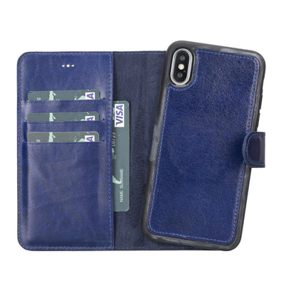 Magic iPhone XS Max Detachable Genuine Leather Case / MW