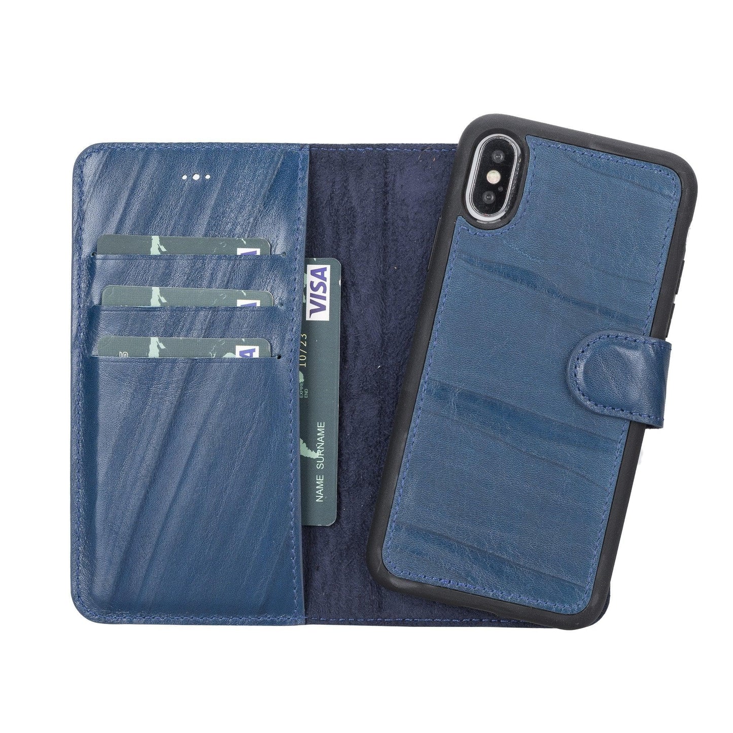 Magic iPhone X Series Detachable Genuine Leather Case / MW