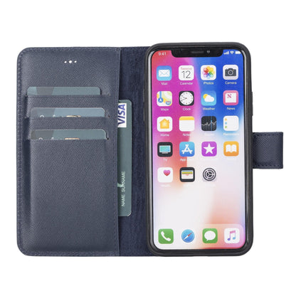 Magic iPhone XS Max Detachable Genuine Leather Case / MW