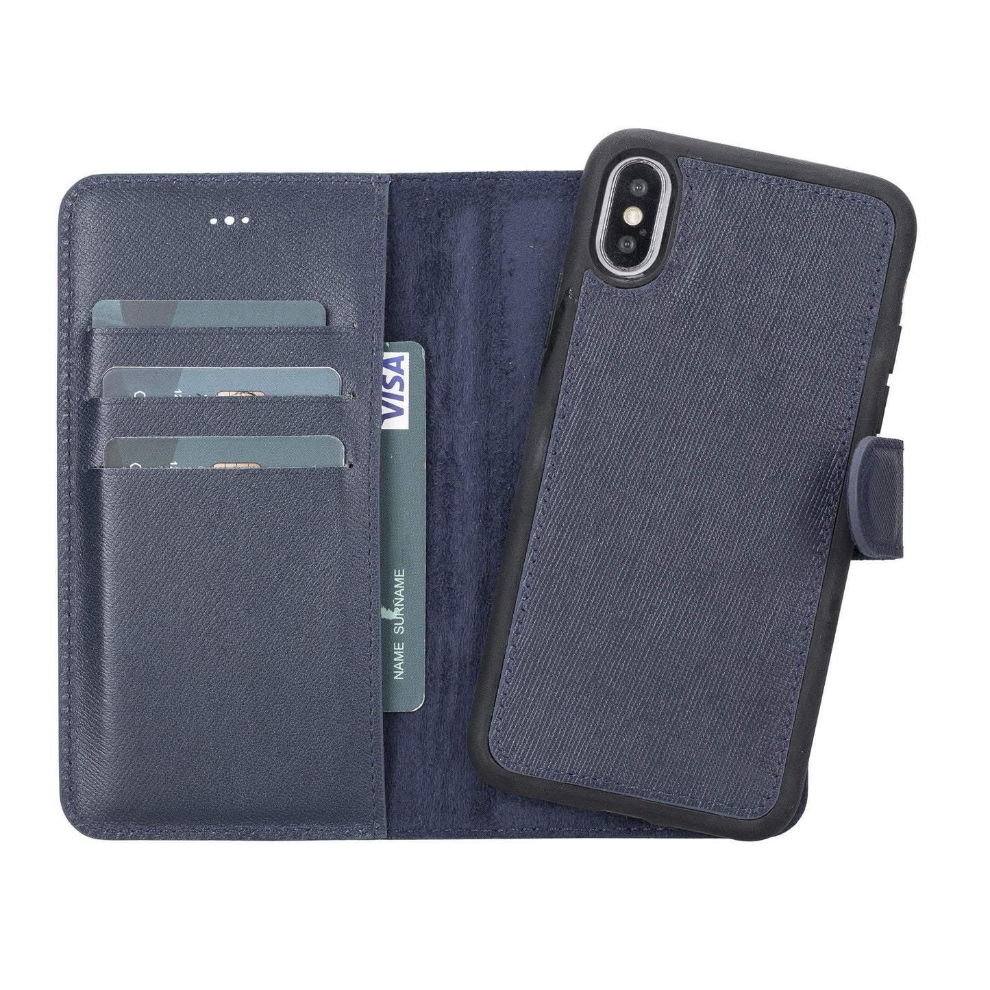 Magic iPhone X Series Detachable Genuine Leather Case / MW