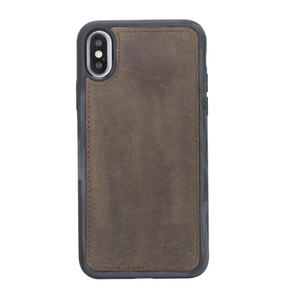 Magic iPhone X Series Detachable Genuine Leather Case / MW