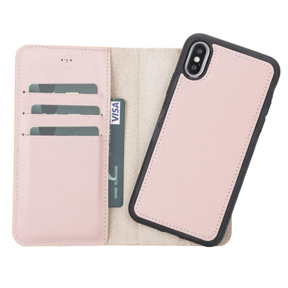 Magic iPhone X Series Detachable Genuine Leather Case / MW