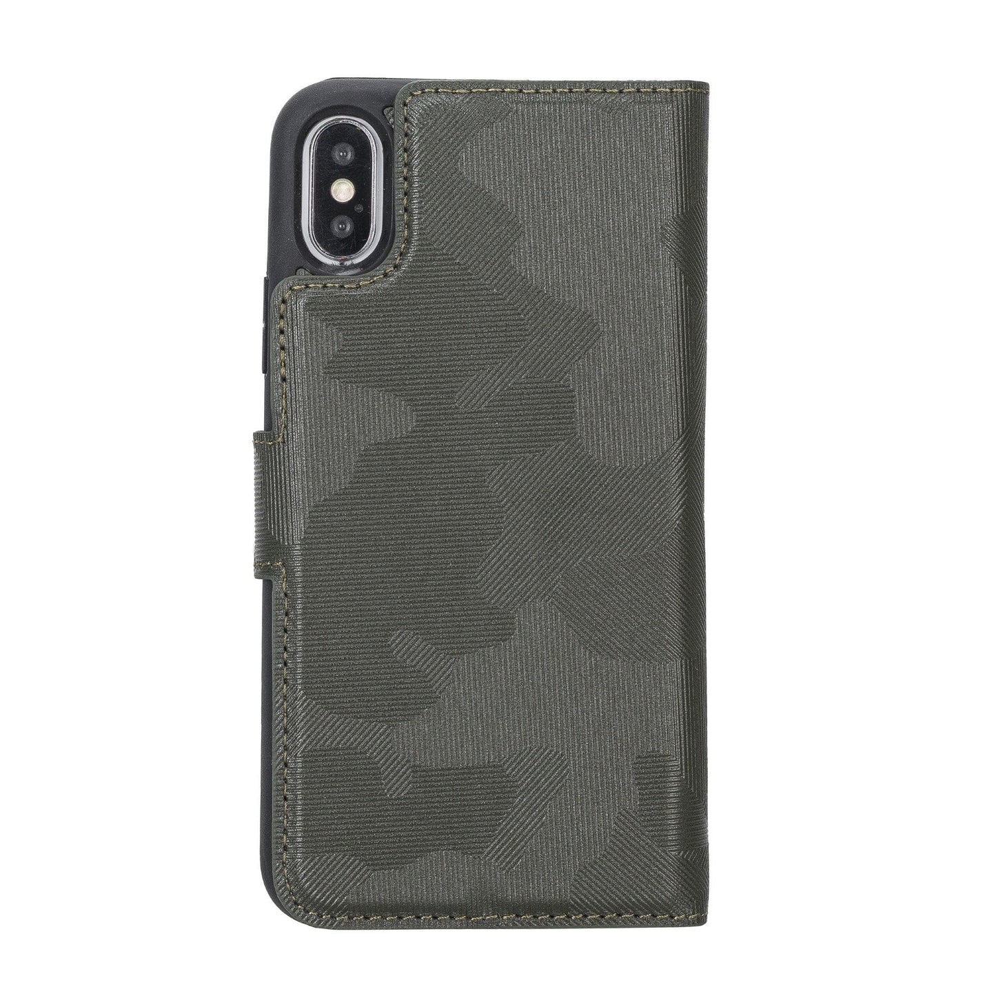 Magic iPhone XS Max Detachable Genuine Leather Case / MW