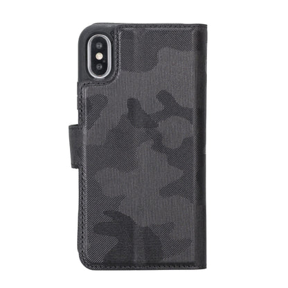 Magic iPhone X Series Detachable Genuine Leather Case / MW