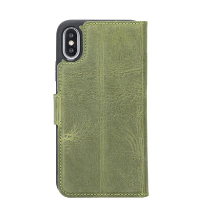 Magic iPhone XS Max Detachable Genuine Leather Case / MW