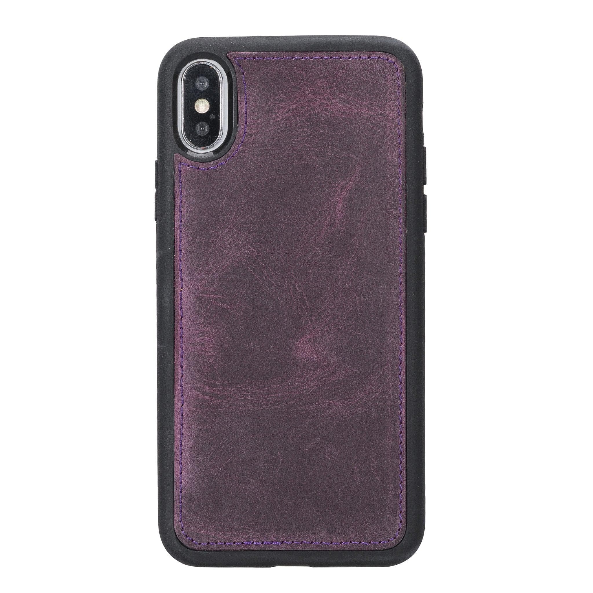 Magic iPhone XS Max Detachable Genuine Leather Case / MW