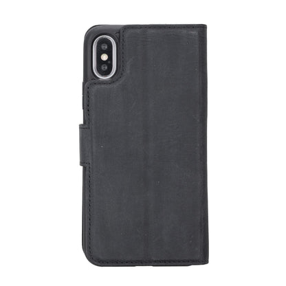 Magic iPhone XS Max Detachable Genuine Leather Case / MW