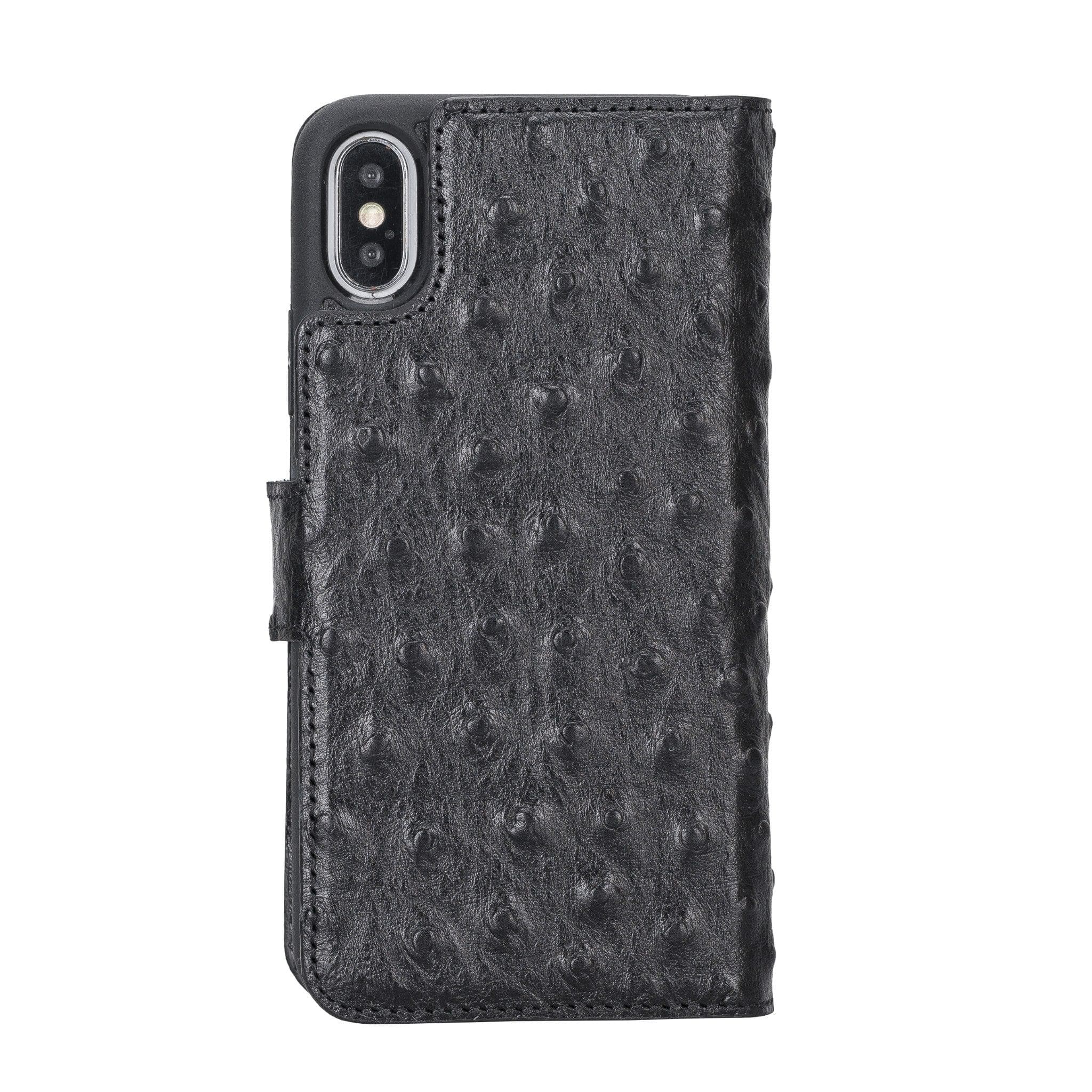 Magic iPhone XS Max Detachable Genuine Leather Case / MW