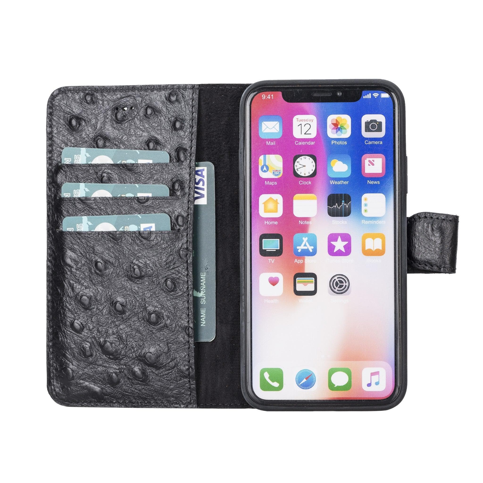 Magic iPhone X Series Detachable Genuine Leather Case / MW