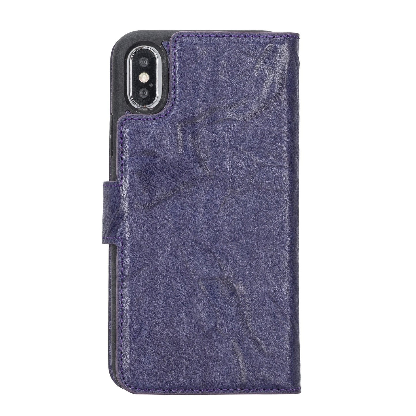 Magic iPhone XS Max Detachable Genuine Leather Case / MW