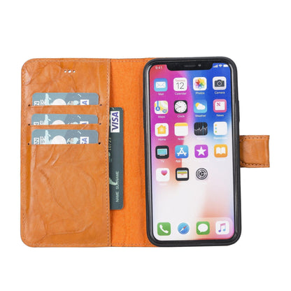 Magic iPhone X Series Detachable Genuine Leather Case / MW