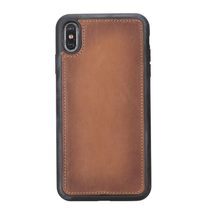 Magic iPhone XS Max Detachable Genuine Leather Case / MW