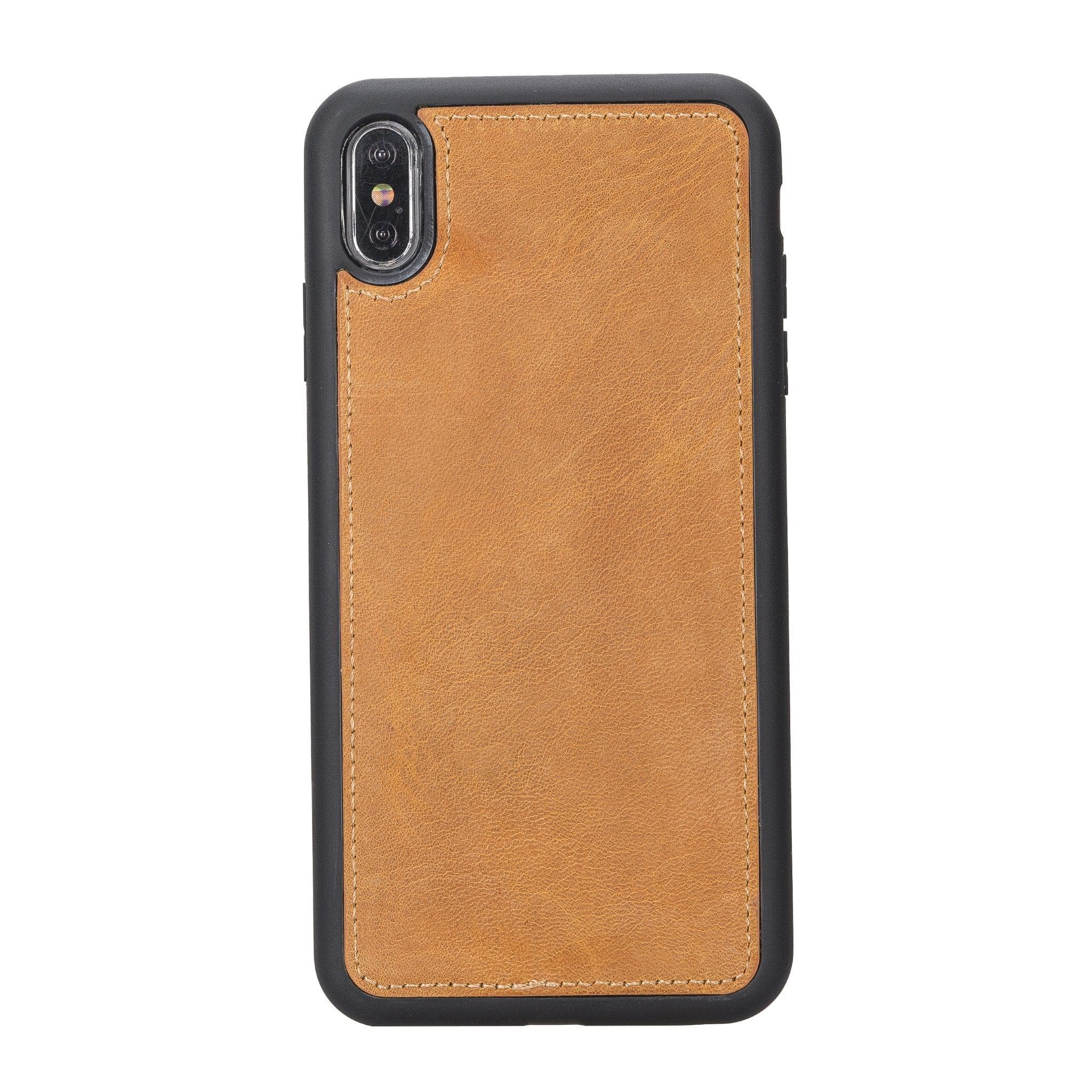 Magic iPhone XS Max Detachable Genuine Leather Case / MW