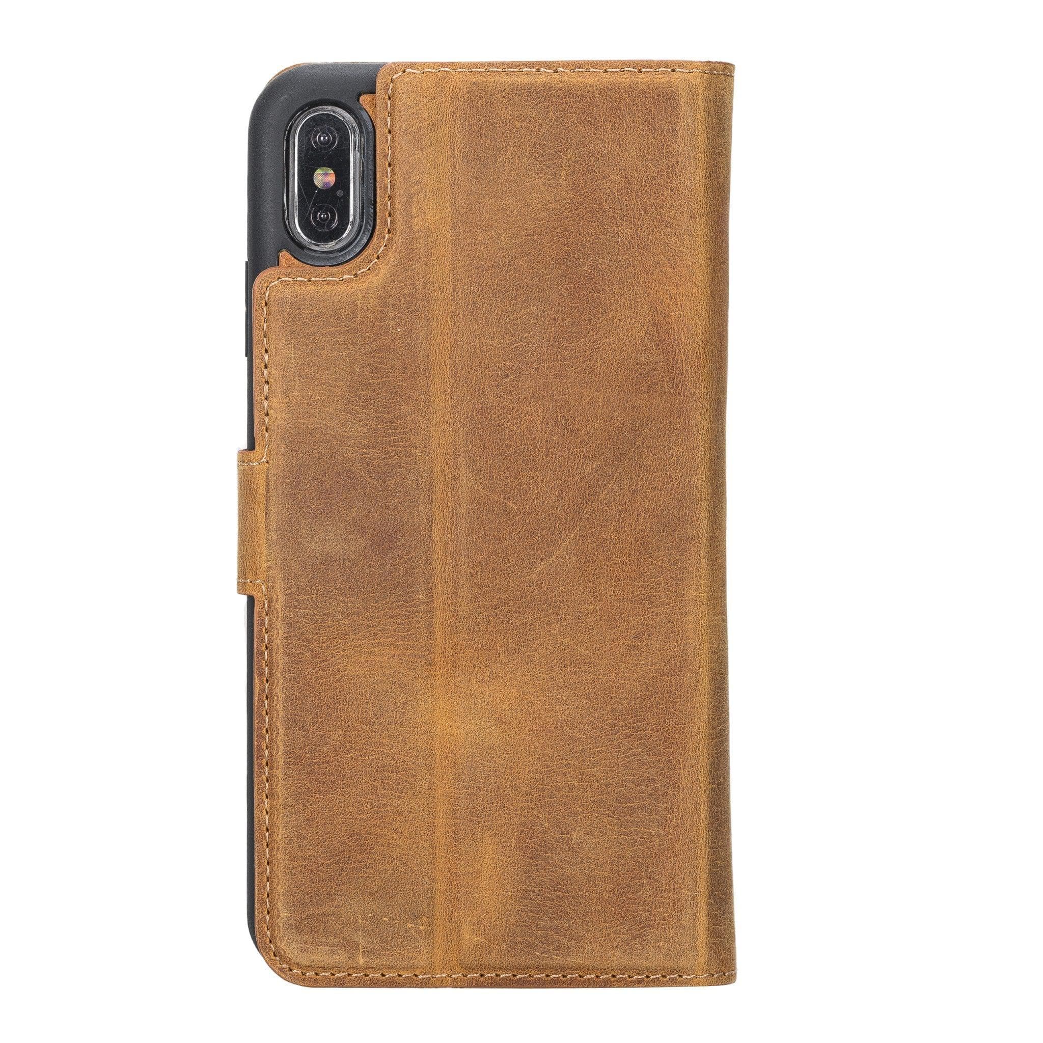 Magic iPhone XS Max Detachable Genuine Leather Case / MW