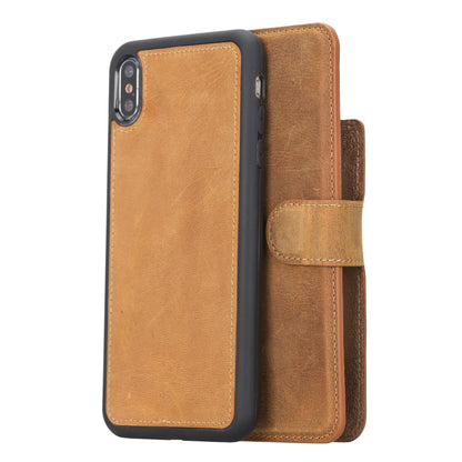 Magic iPhone X Series Detachable Genuine Leather Case / MW