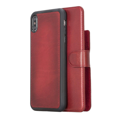 Magic iPhone XS Max Detachable Genuine Leather Case / MW