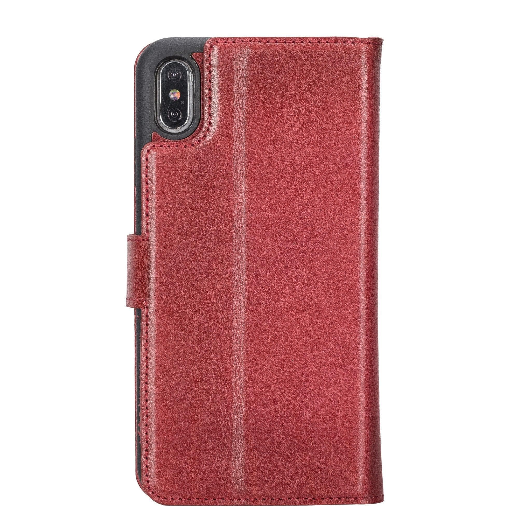 Magic iPhone XS Max Detachable Genuine Leather Case / MW