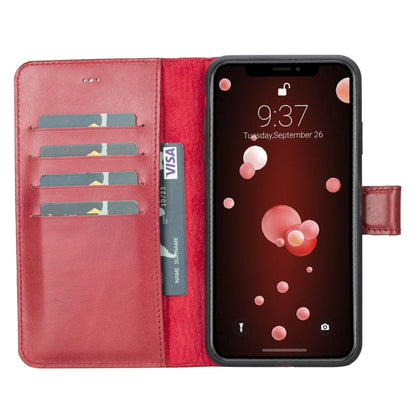 Magic iPhone X Series Detachable Genuine Leather Case / MW