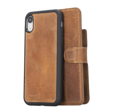 Magic iPhone X Series Detachable Genuine Leather Case / MW