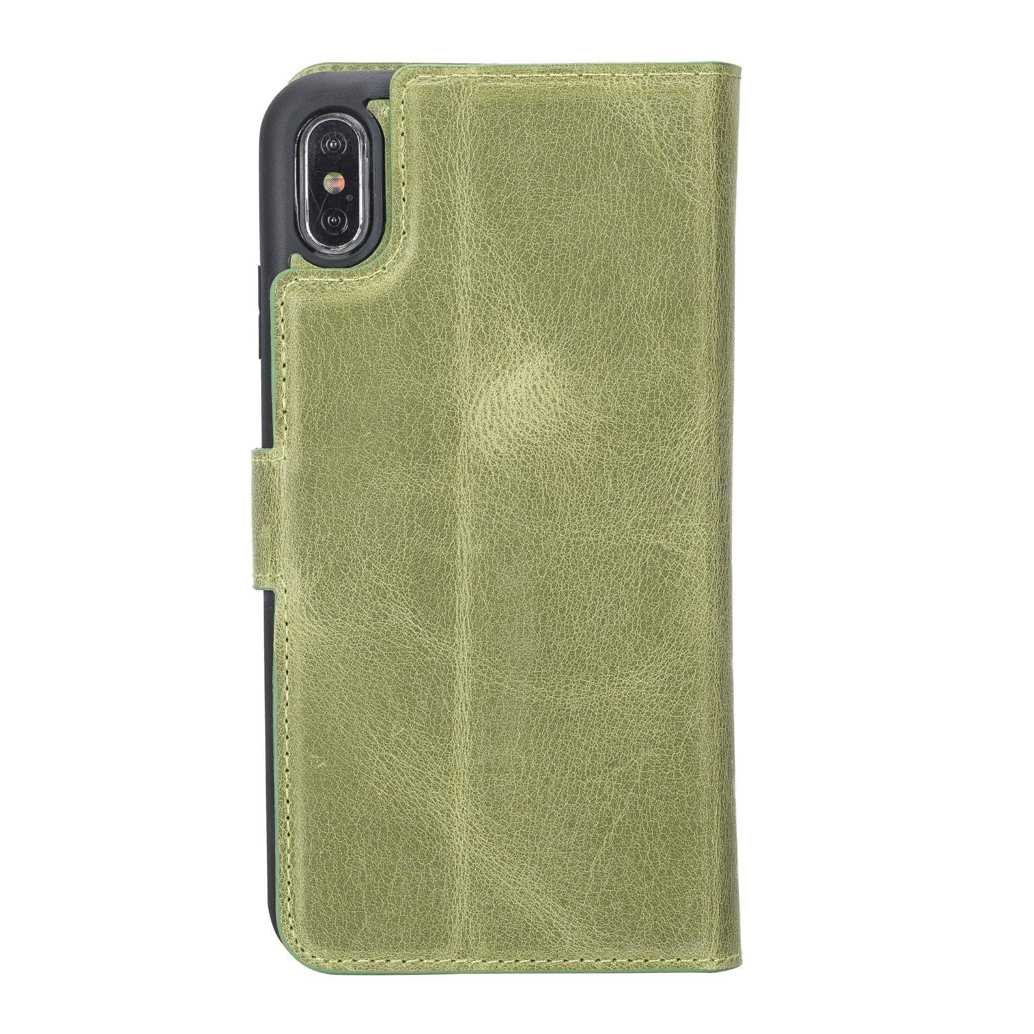 Magic iPhone XS Max Detachable Genuine Leather Case / MW