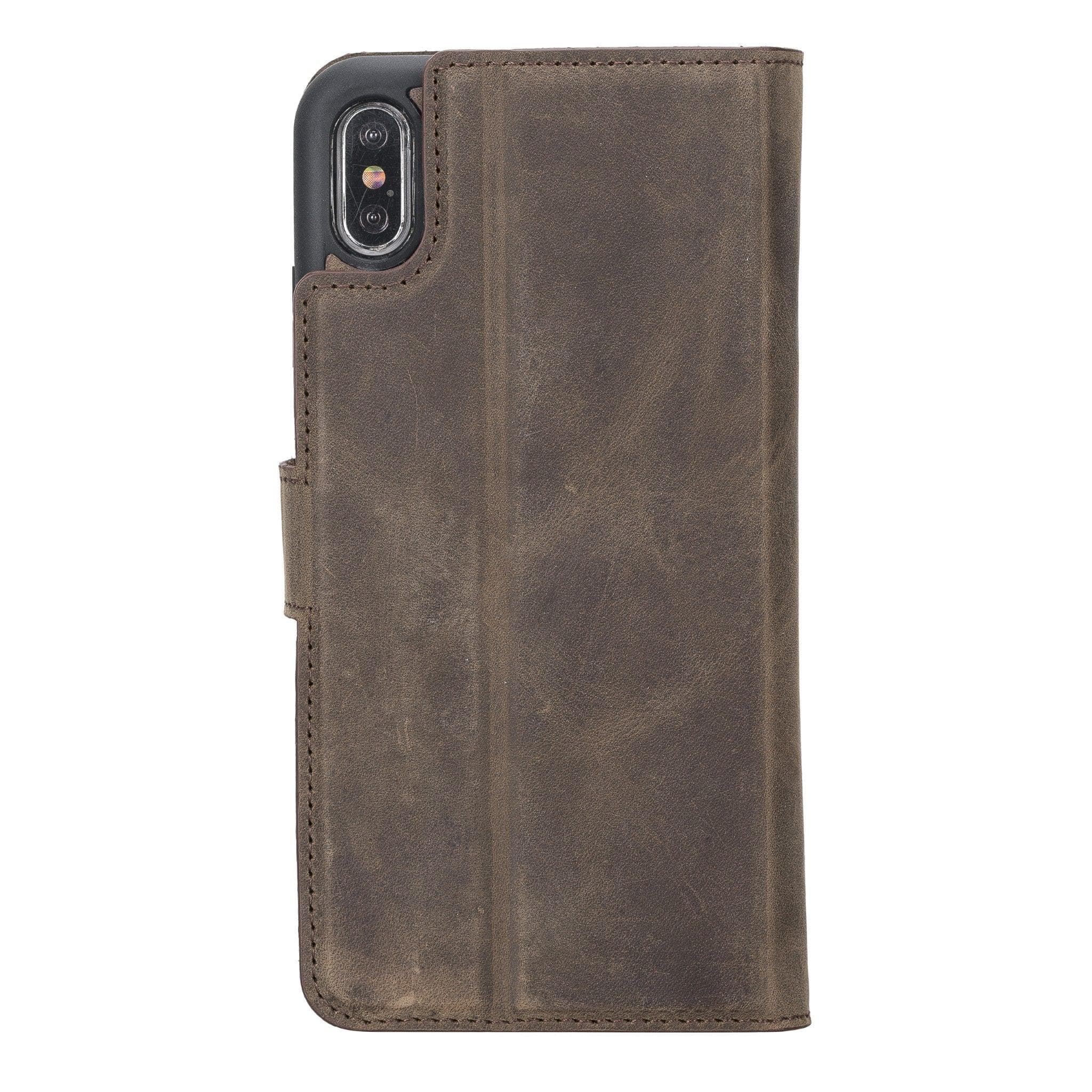 Magic iPhone XS Max Detachable Genuine Leather Case / MW