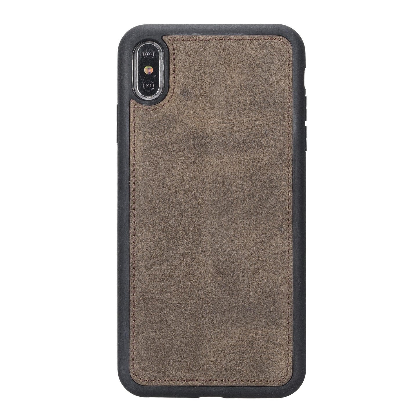 Magic iPhone XS Max Detachable Genuine Leather Case / MW