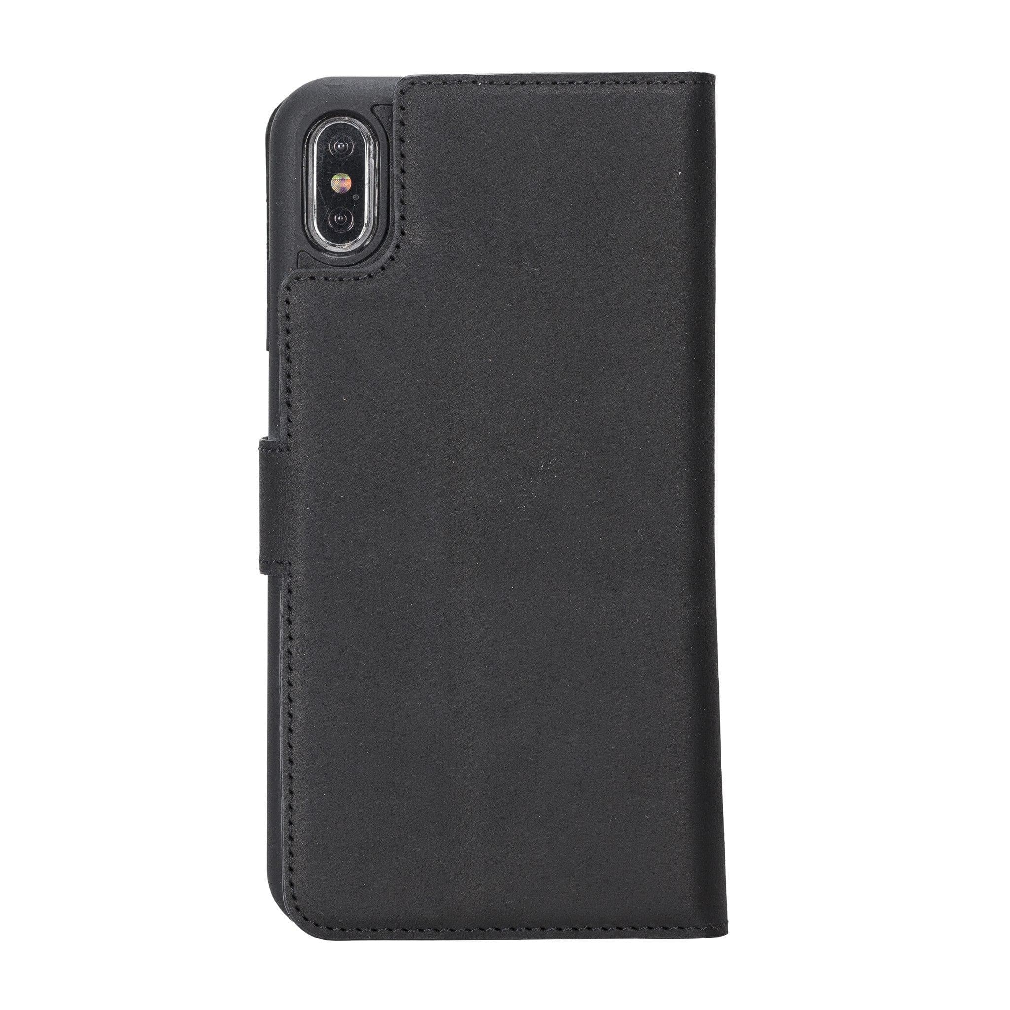 Magic iPhone XS Max Detachable Genuine Leather Case / MW