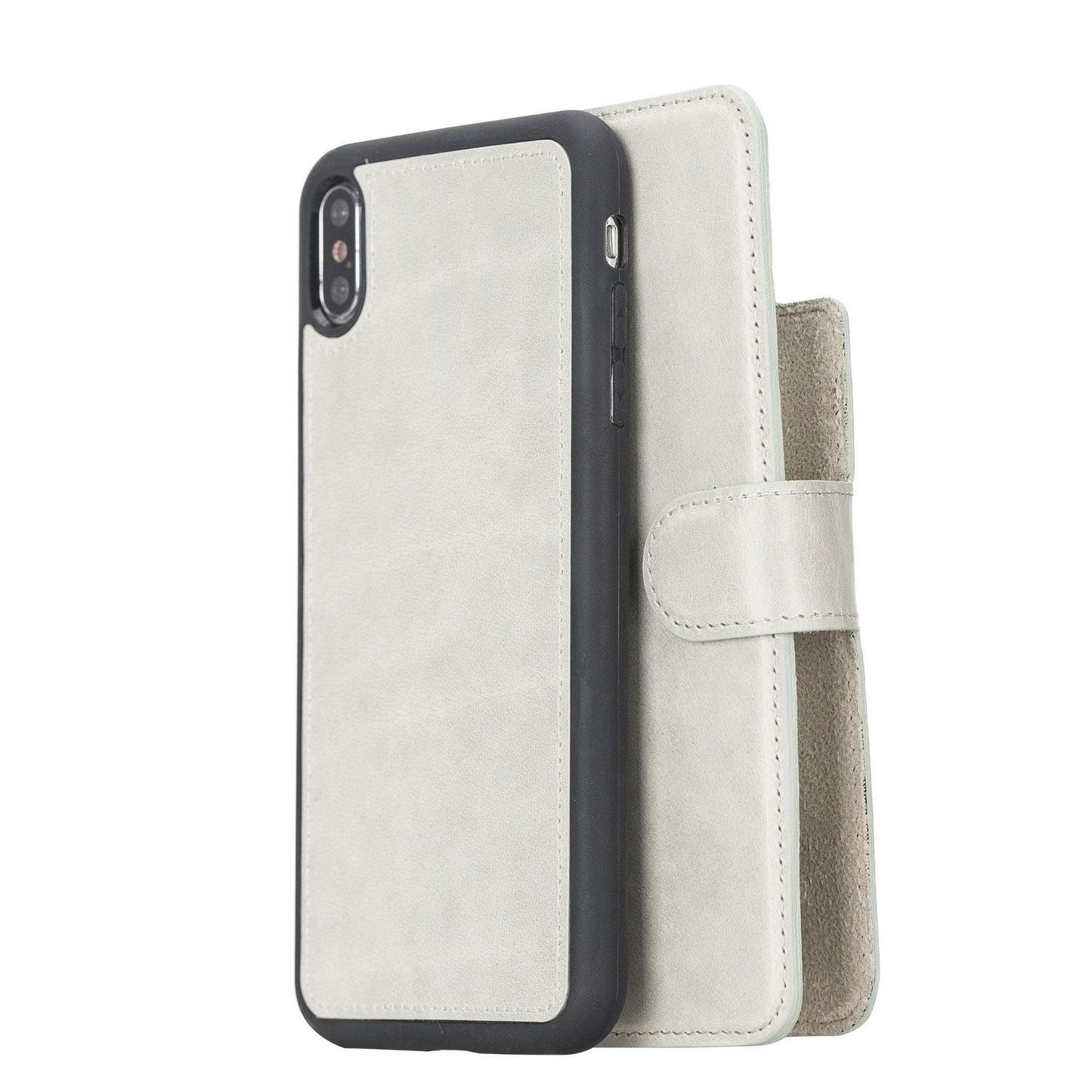 Magic iPhone XS Max Detachable Genuine Leather Case / MW