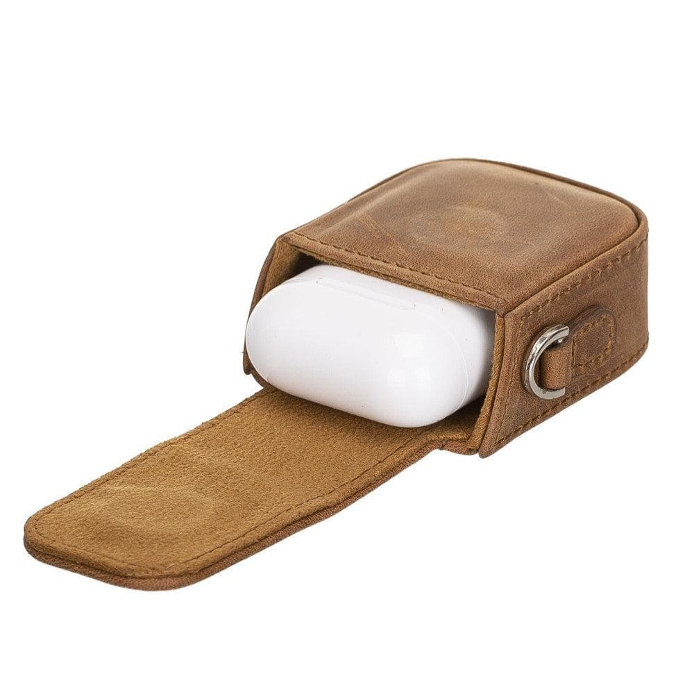 Jojo AirPods 1st and 2nd Generation Genuine Leather Case