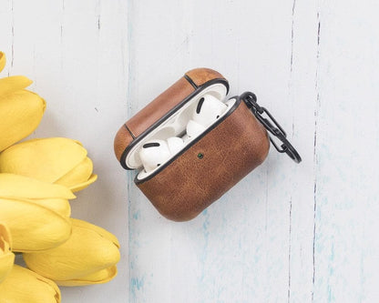 Juni AirPods Pro 2nd and 1st Generation Genuine Leather Case