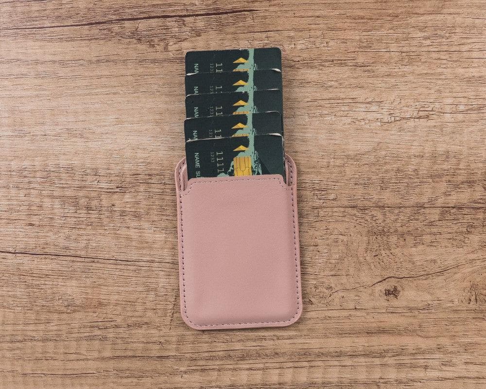 Maggy Genuine Leather Magnetic Card Holder