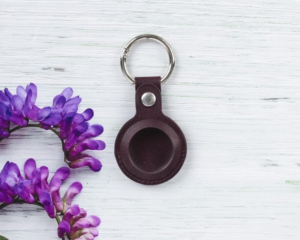 AVA Genuine Leather Case with Keyring for Apple AirTag