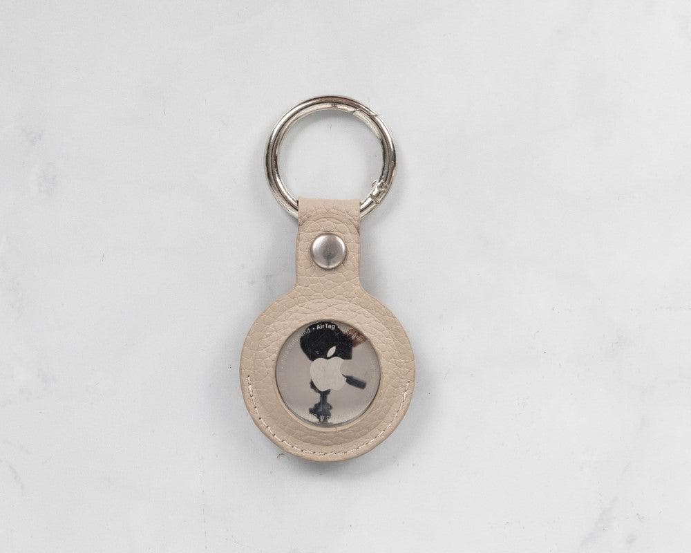 AVA Genuine Leather Case with Keyring for Apple AirTag