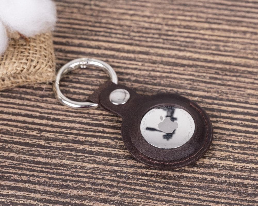 AVA Genuine Leather Case with Keyring for Apple AirTag
