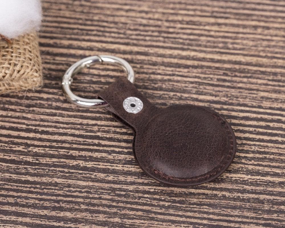 AVA Genuine Leather Case with Keyring for Apple AirTag