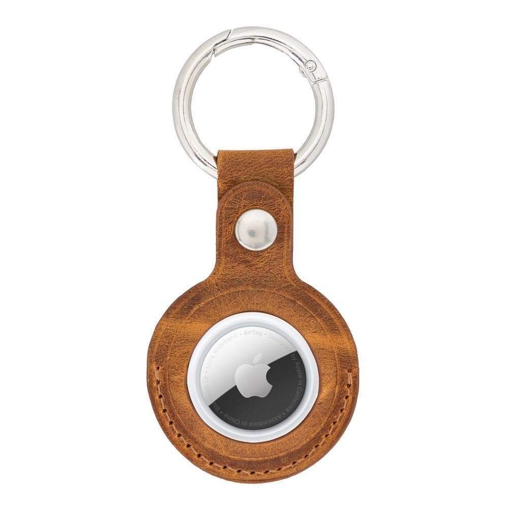 AVA Genuine Leather Case with Keyring for Apple AirTag