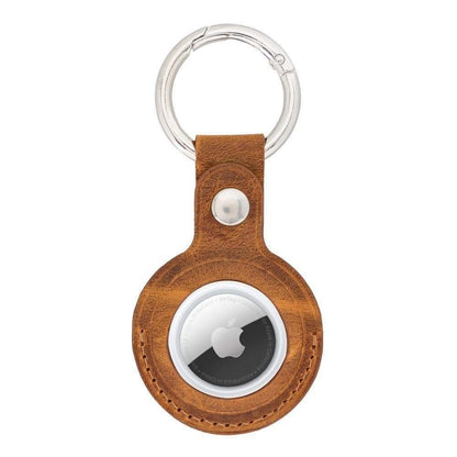 AVA Genuine Leather Case with Keyring for Apple AirTag