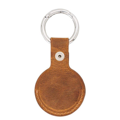 AVA Genuine Leather Case with Keyring for Apple AirTag