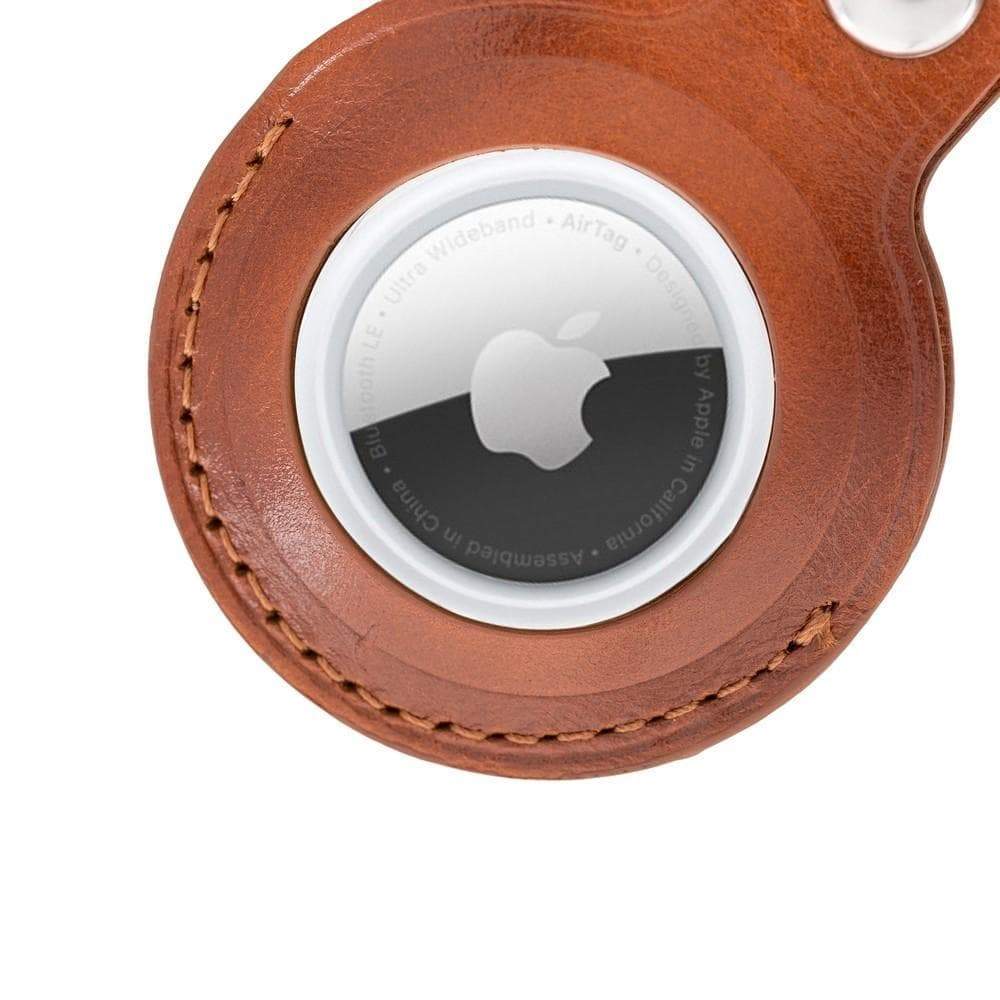 AVA Genuine Leather Case with Keyring for Apple AirTag