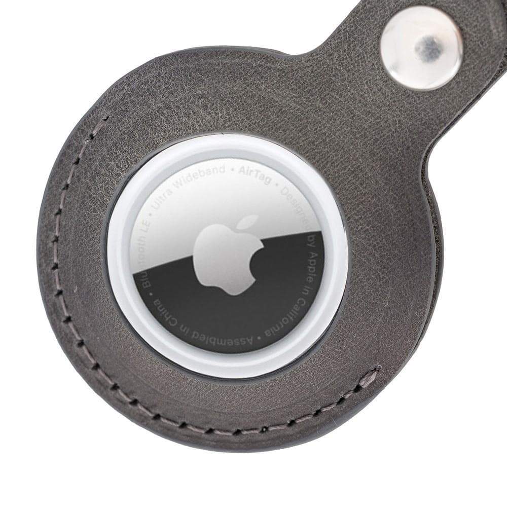 AVA Genuine Leather Case with Keyring for Apple AirTag