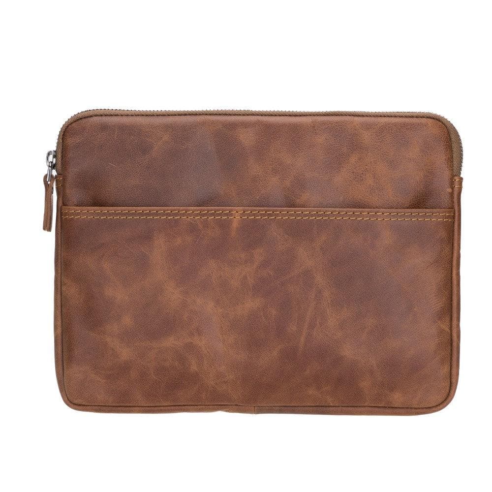 Protective Leather Laptop & Tablet Sleeve - The Stitched Cow