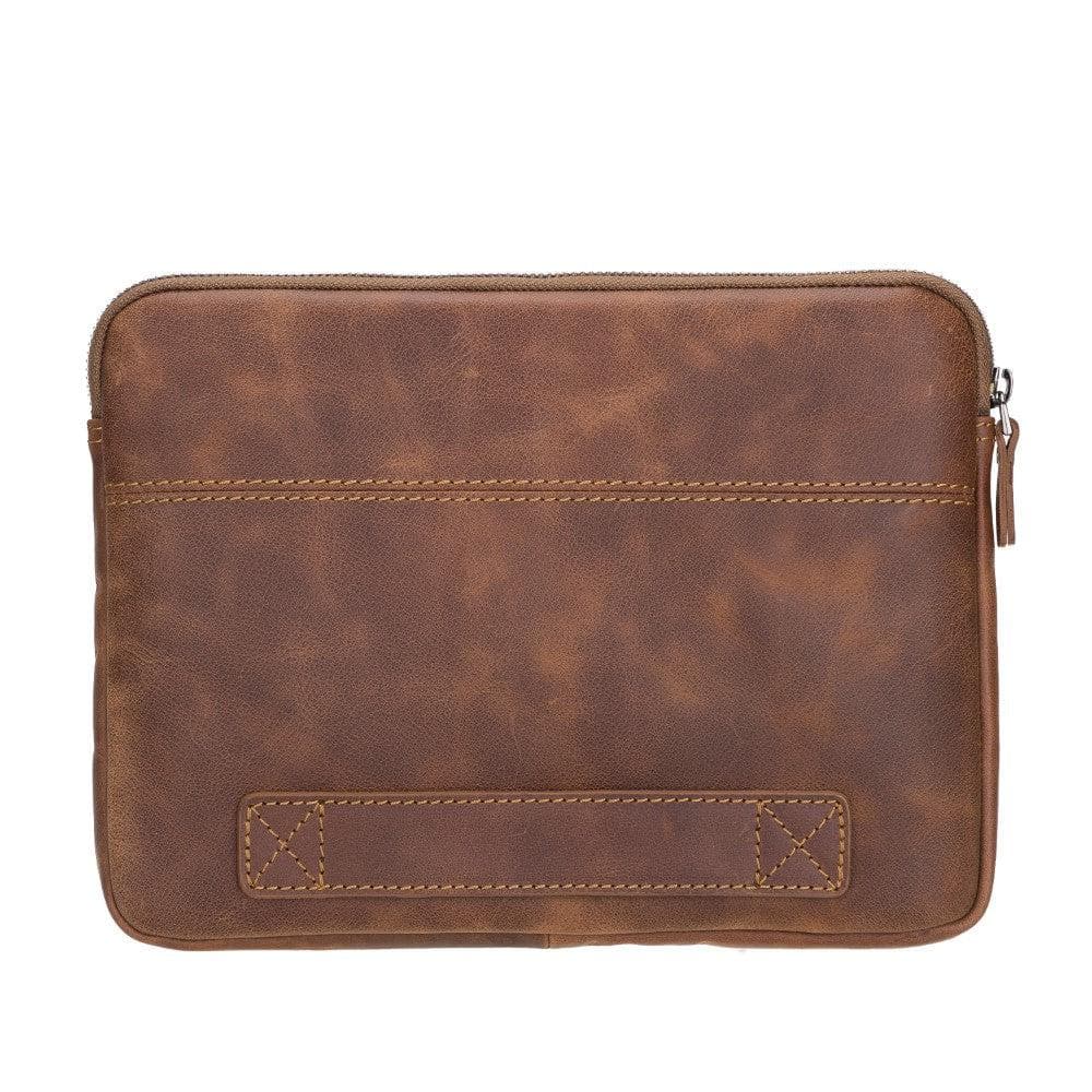 Protective Leather Laptop & Tablet Sleeve - The Stitched Cow