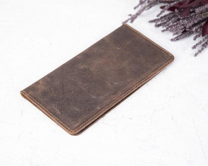 Checkbook Genuine Leather Wallet