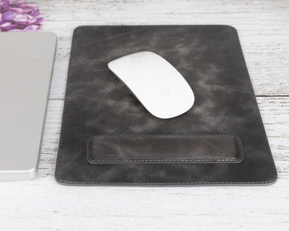 Mickey Genuine Leather Mouse Pad