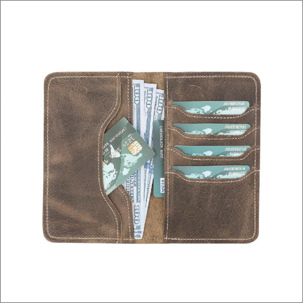 Leather Passport Holder & Wallet