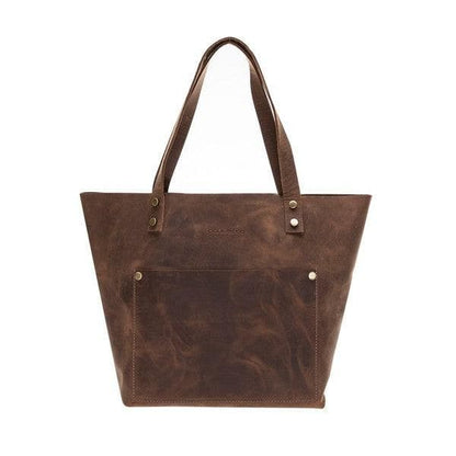 Moon Geniune Leather Women Tote Bag