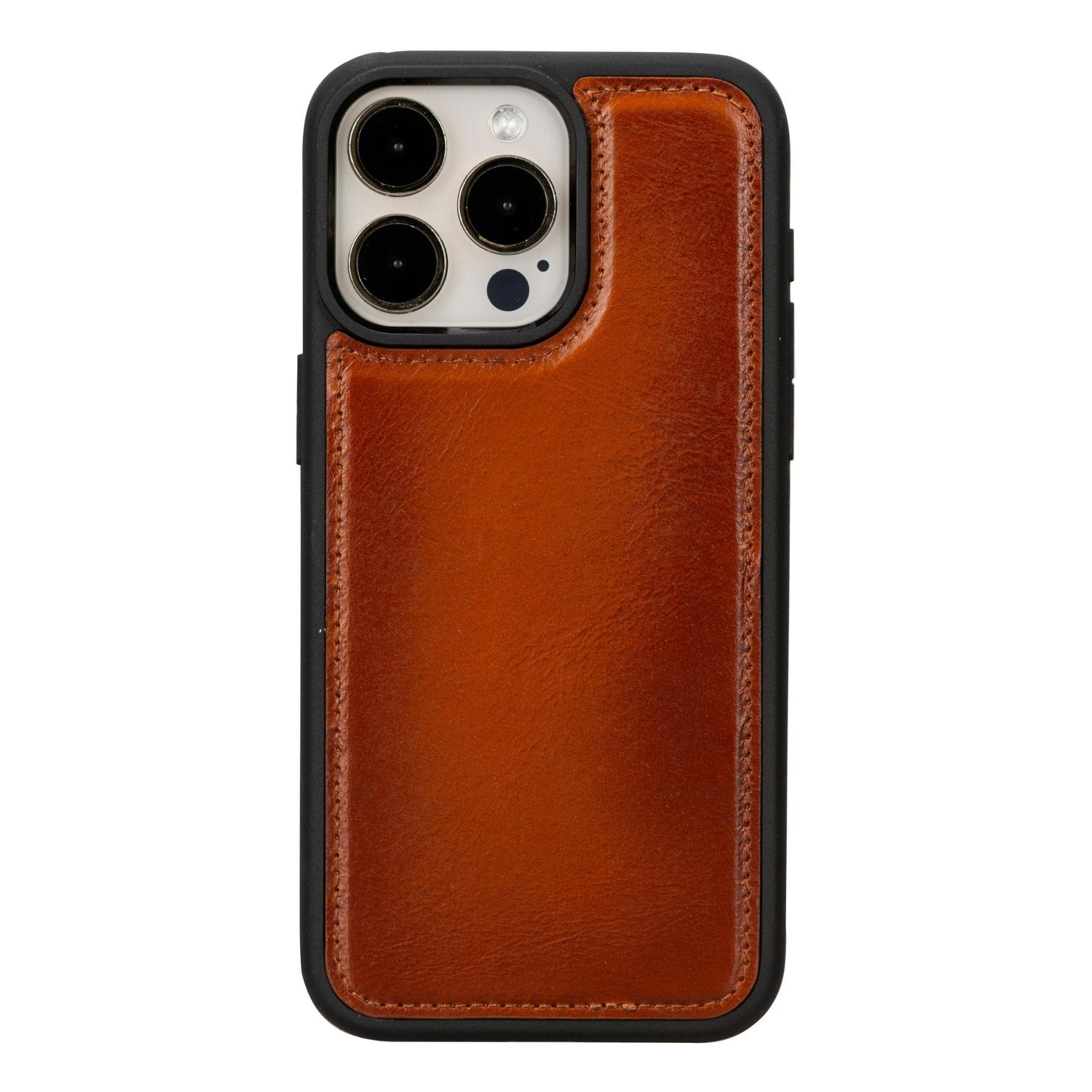 Magic iPhone 15 Series Detachable Genuine Leather Case / MW