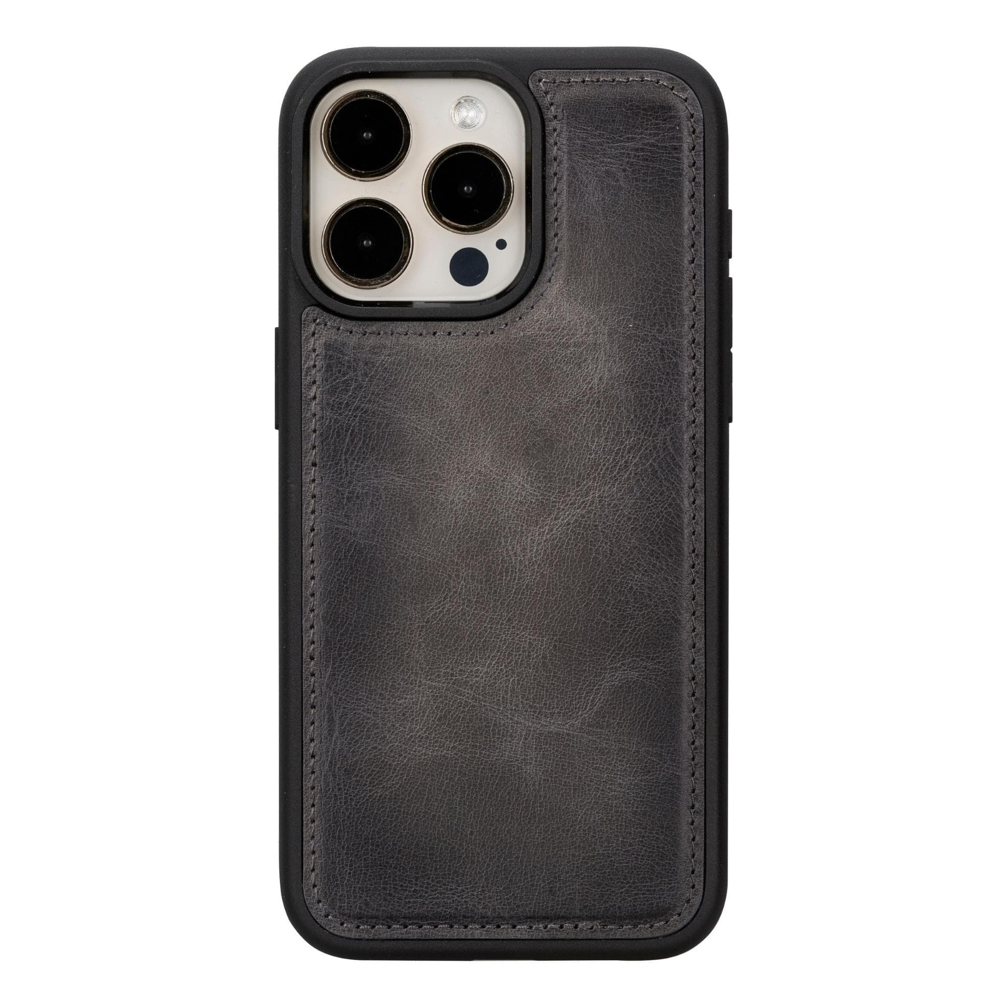 Magic iPhone 15 Series Detachable Genuine Leather Case / MW